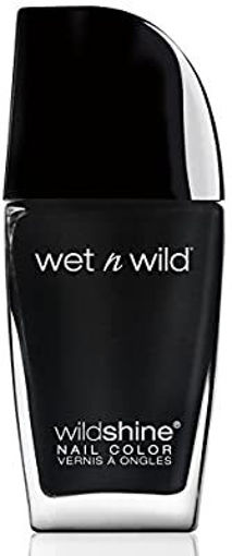 Picture of WILD SHINE NAIL COLOUR BLACK CREME